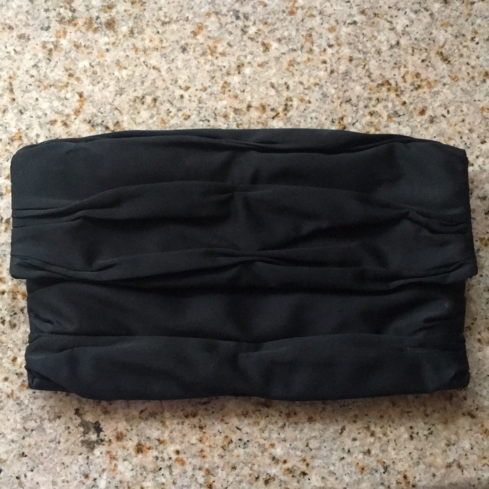 Express black clutch.